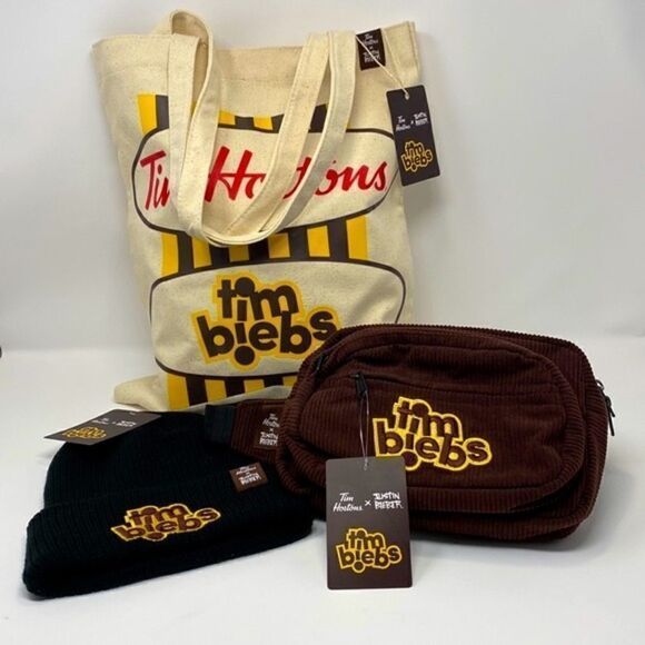 GAZA FUNDRAISER NWT Tim Horton’s Justin Bieber Limited Edition Triple Pack - Picture 12 of 12